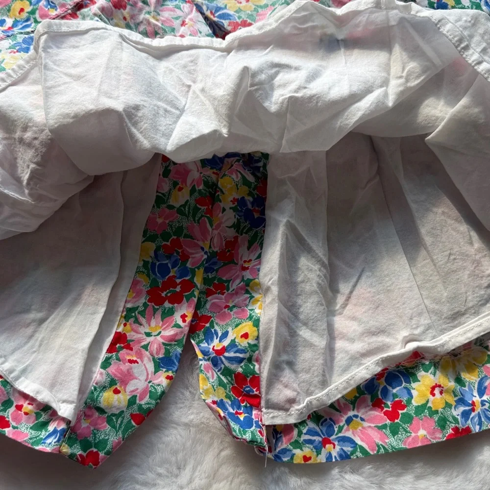 Ralph Lauren Baby Floral Spring Summer Dress with Bloomers size 6 mos